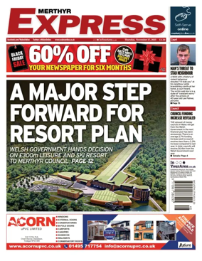 Cover of Merthyr Express