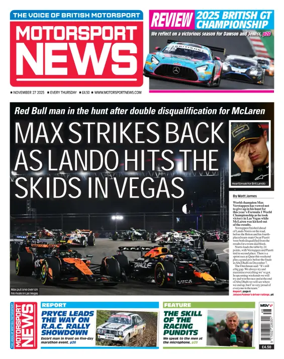 Cover of Motor Sport News