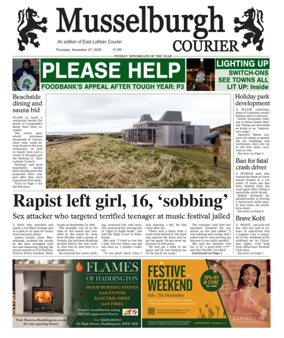 Cover of Musselburgh Courier