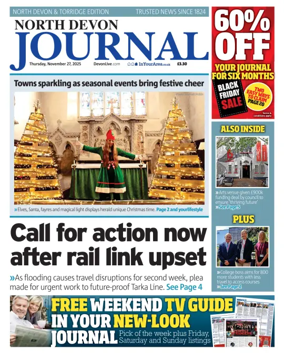 Cover of North Devon Journal
