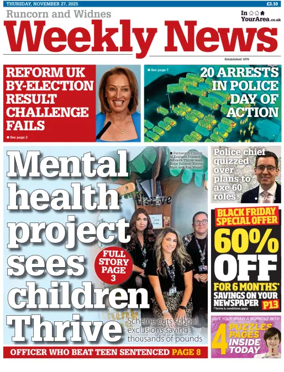 Cover of Runcorn & Widnes Weekly News