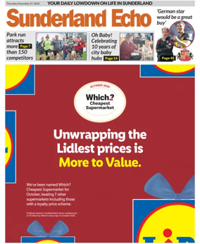 Cover of Sunderland Echo