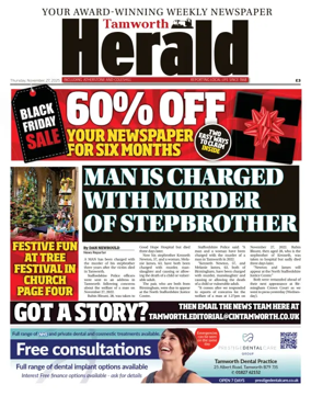 Cover of Tamworth Herald