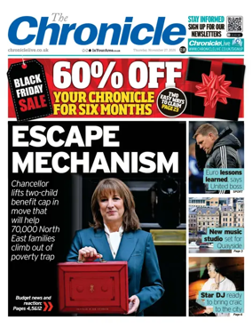 Cover of The Chronicle (South Tyneside and Durham)