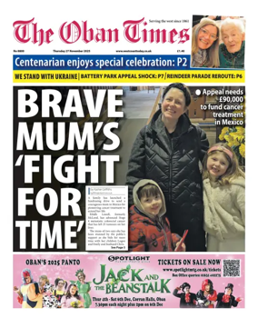 Cover of The Oban Times