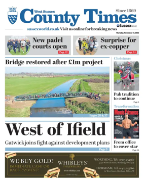 Cover of West Sussex County Times