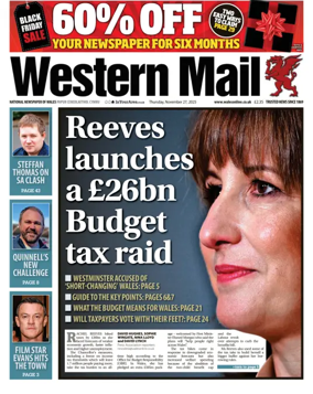 Cover of Western Mail