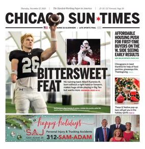 Cover of Chicago Sun-Times