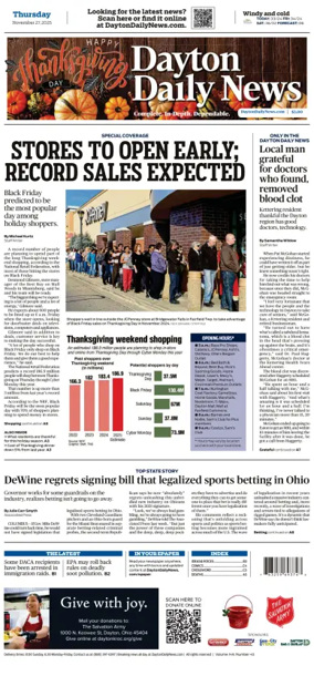 Cover of Dayton Daily News
