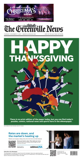 Cover of The Greenville News