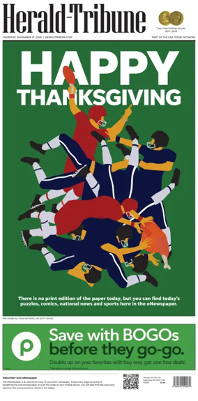 Cover of Herald-Tribune