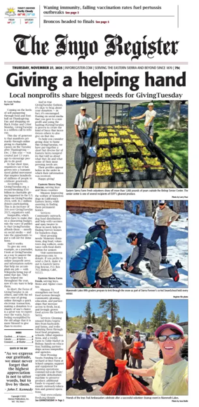 Cover of Inyo Register