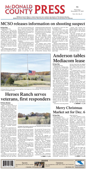 Cover of McDonald County Press