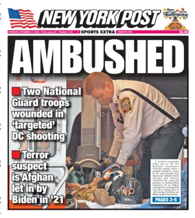Cover of New York Post
