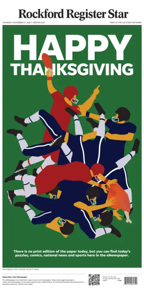 Cover of Rockford Register Star