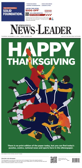 Cover of Springfield News-Leader