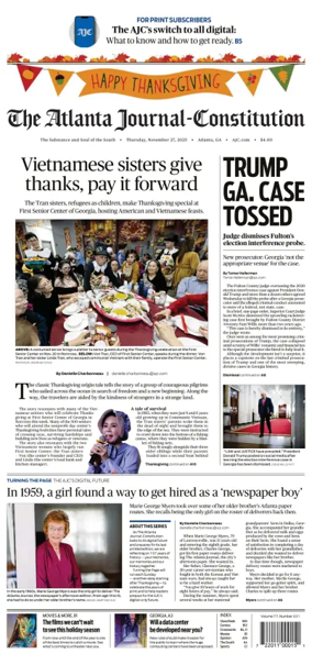 Cover of The Atlanta Journal-Constitution