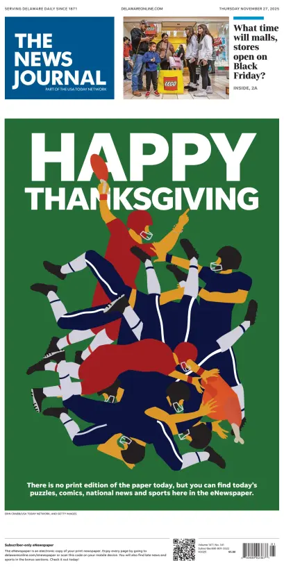 Cover of The News Journal