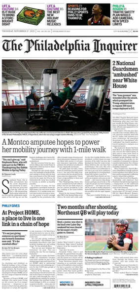 Cover of The Philadelphia Inquirer