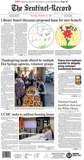 Cover of The Sentinel-Record