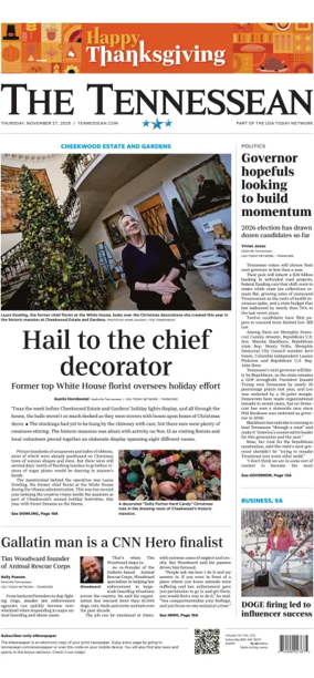 Cover of The Tennessean