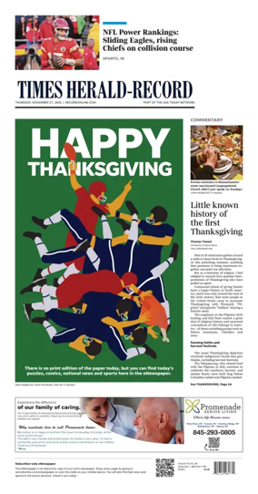 Cover of Times Herald-Record