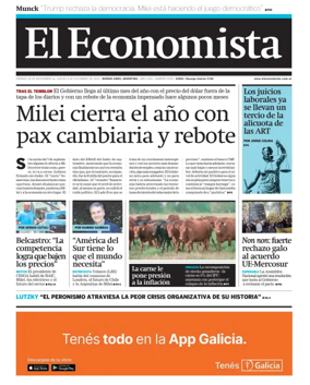 Cover of El Economista (Argentina)