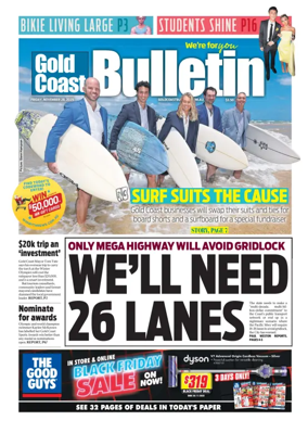 Cover of The Gold Coast Bulletin