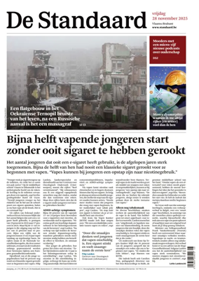 Cover of De Standaard