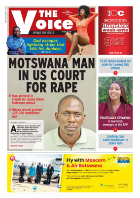 Cover of The Voice (Botswana)