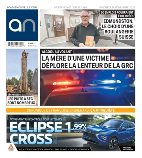 Cover of Acadie Nouvelle