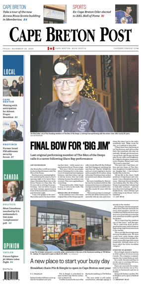 Cover of Cape Breton Post