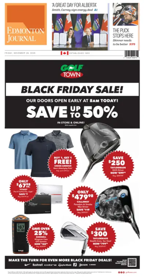 Cover of Edmonton Journal