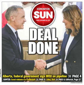 Cover of Edmonton Sun