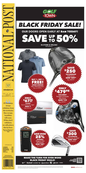 Cover of National Post - (Latest Edition)