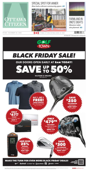 Cover of Ottawa Citizen