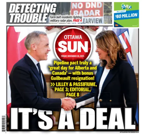 Cover of Ottawa Sun