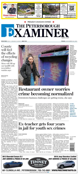Cover of The Peterborough Examiner