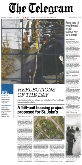 Cover of The Telegram (St. Johnâ€™s)