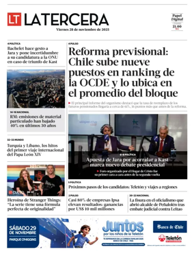 Cover of La Tercera