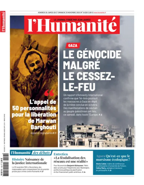 Cover of L'HUMANITE