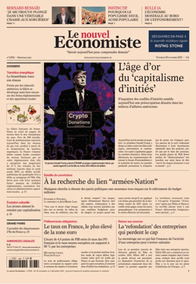 Cover of Le Nouvel Economiste