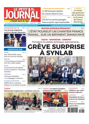 Cover of Le Petit Journal - L'hebdo local du Gers