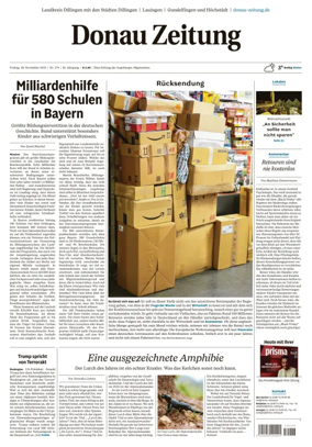 Cover of Donau Zeitung