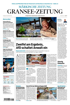 Cover of Gransee-Zeitung