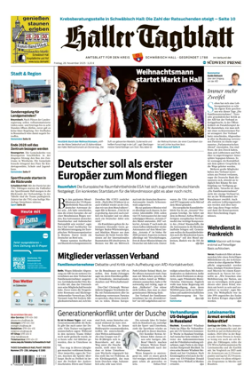 Cover of Haller Tagblatt