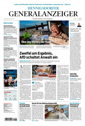 Cover of Hennigsdorfer Generalanzeiger
