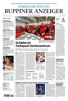 Cover of Ruppiner Anzeiger