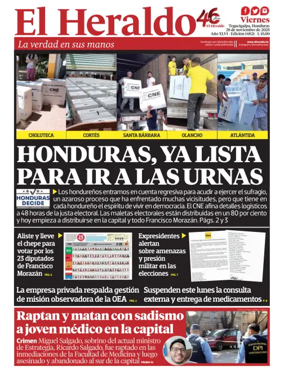 Cover of Diario El Heraldo