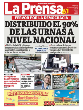 Cover of Diario La Prensa